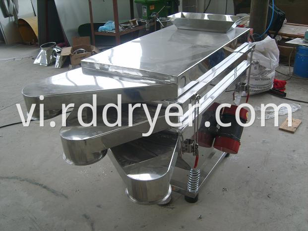 Soybean grade square vibrating sieve